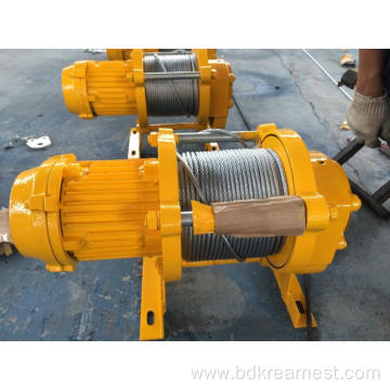 high quality multi-function wire rope electric hoist